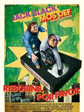 Cartel de Rebobine, por favor