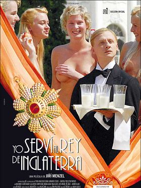 Cartel de Yo serví al rey de Inglaterra