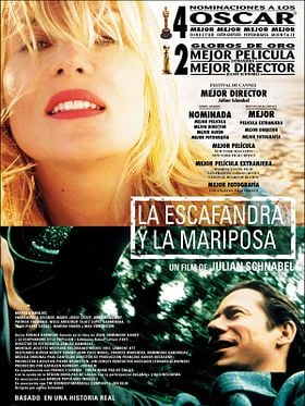 Cartel de La escafandra y la mariposa