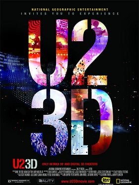 Cartel de U2 3D