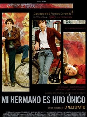 Cartel de Mi hermano es hijo único