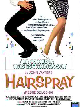 Cartel de Hairspray ¡Fiebre de los 60!