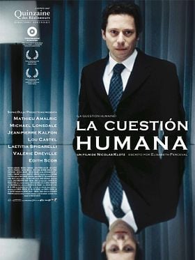 Cartel de La cuestión humana