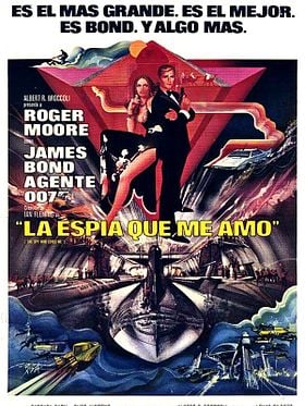 Cartel de La espía que me amó