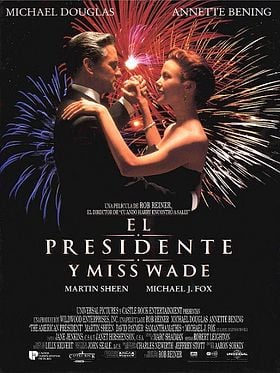 Cartel de El presidente y Miss Wade