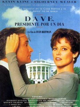 Cartel de Dave, presidente por un día