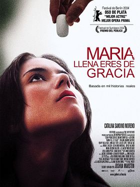 Cartel de María, llena eres de gracia