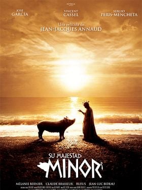 Cartel de Su majestad Minor