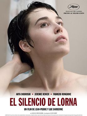 Cartel de El silencio de Lorna