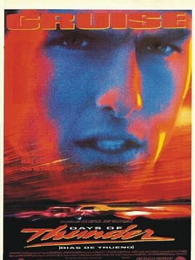 Cartel de Días de Trueno