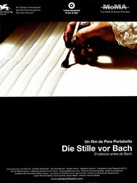 Cartel de El silencio antes de Bach