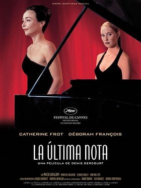 Cartel de La última nota