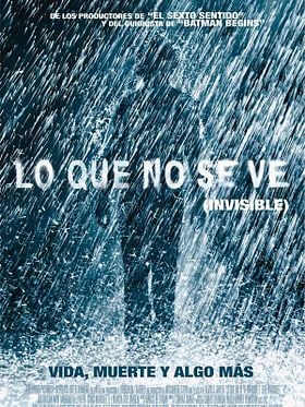Cartel de Lo que no se ve (Invisible)