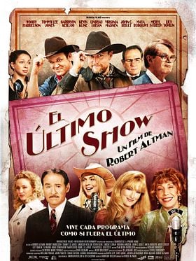 Cartel de El último show