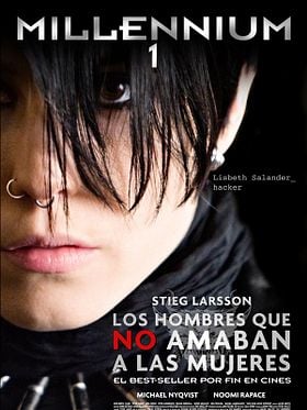 Cartel de Millennium 1: Los hombres que no amaban a las mujeres