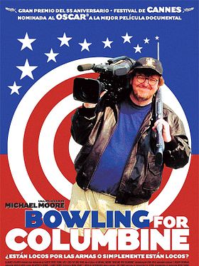 Cartel de Bowling for Columbine