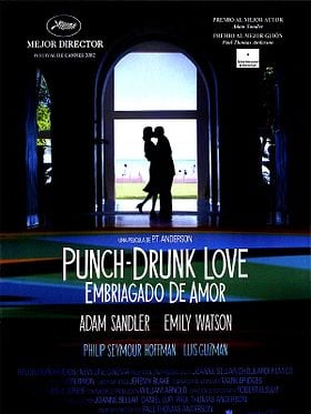 Cartel de Punch-drunk love (Embriagado de amor)