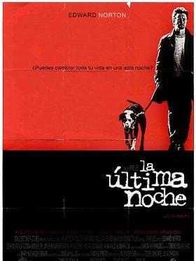 Cartel de La última noche