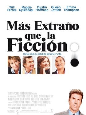 Cartel de Más extraño que la ficción