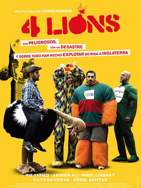 Cartel de 4 Lions