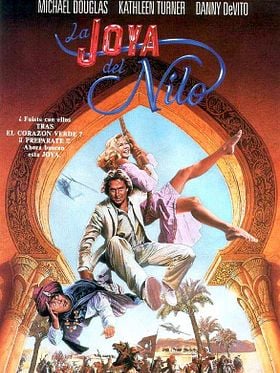 Cartel de La joya del Nilo