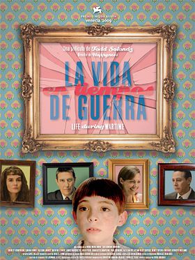 Cartel de La vida en tiempos de guerra