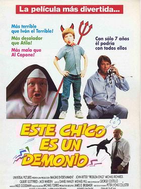 Cartel de Este chico es un demonio