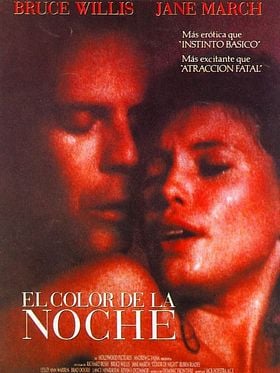 Cartel de El color de la noche