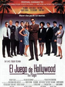 Cartel de El juego de Hollywood