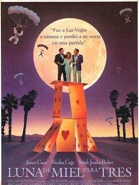 Cartel de Luna de miel para tres