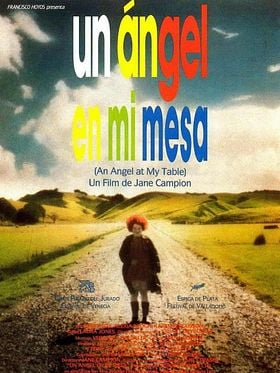 Cartel de Un ángel en mi mesa