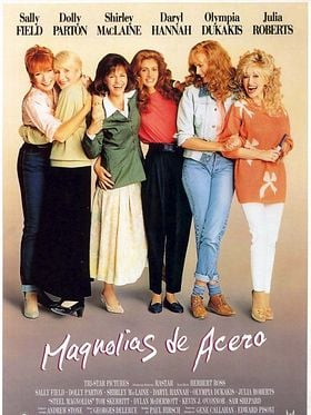 Cartel de Magnolias de acero