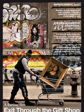 Cartel de Exit Through the Gift Shop