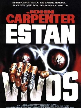 Cartel de Están vivos