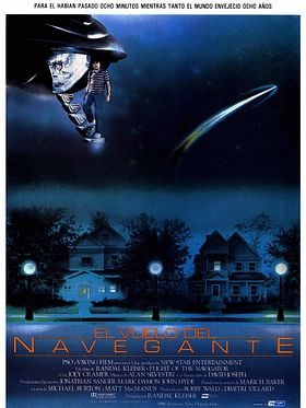 Cartel de El vuelo del navegante