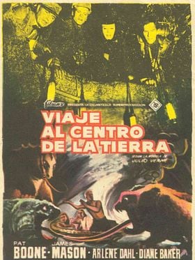 Cartel de Viaje al centro de la Tierra