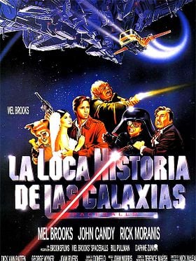 Cartel de La loca historia de las Galaxias