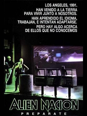 Cartel de Alien Nación