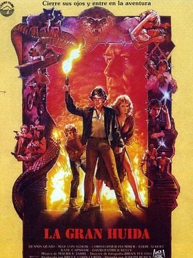 Cartel de La gran huida