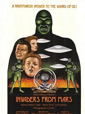 Cartel de Los invasores de Marte