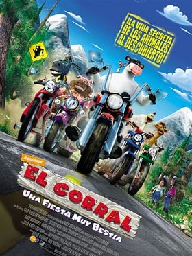 Cartel de El corral, una fiesta muy bestia