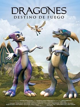 Cartel de Dragones destino de fuego