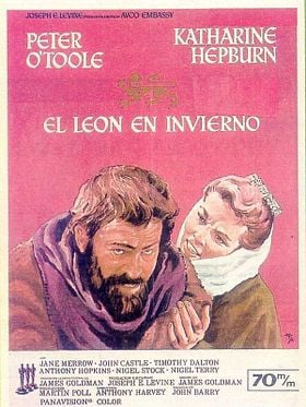 Cartel de El león en invierno