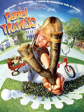 Cartel de Daniel el travieso