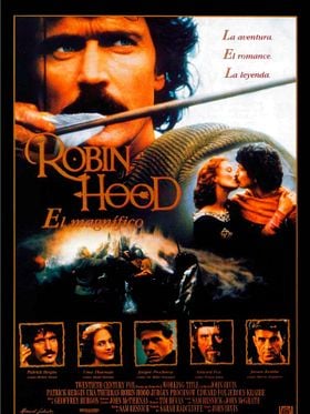 Cartel de Robin Hood, el magnífico