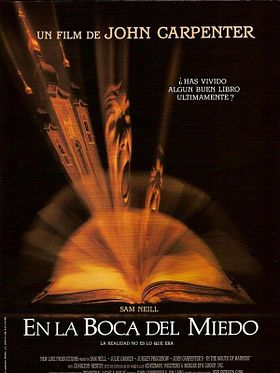 Cartel de En la boca del miedo