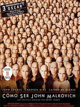 Cartel de Cómo ser John Malkovich