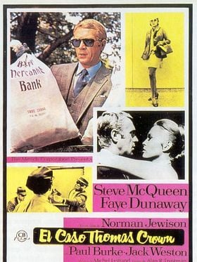 Cartel de El caso de Thomas Crown