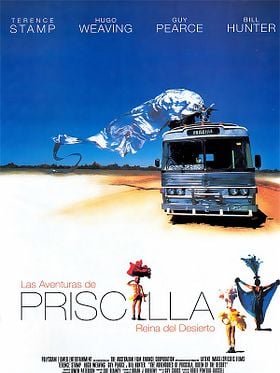 Cartel de Las Aventuras de Priscilla, Reina del desierto