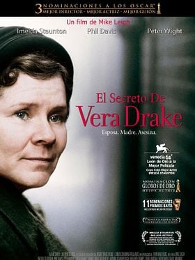Cartel de El secreto de Vera Drake